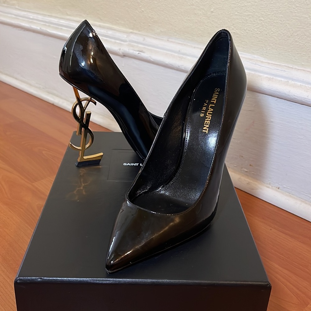 100% AUTHENTIC SAINT LAURENT HEELS - Picture 3 of 6